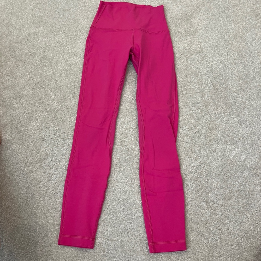 Lululemon pink leggings